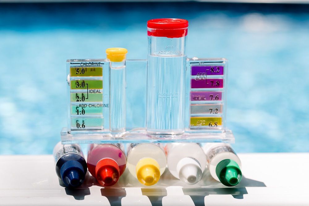 Swimming pool and spa Water testing and chemical balance